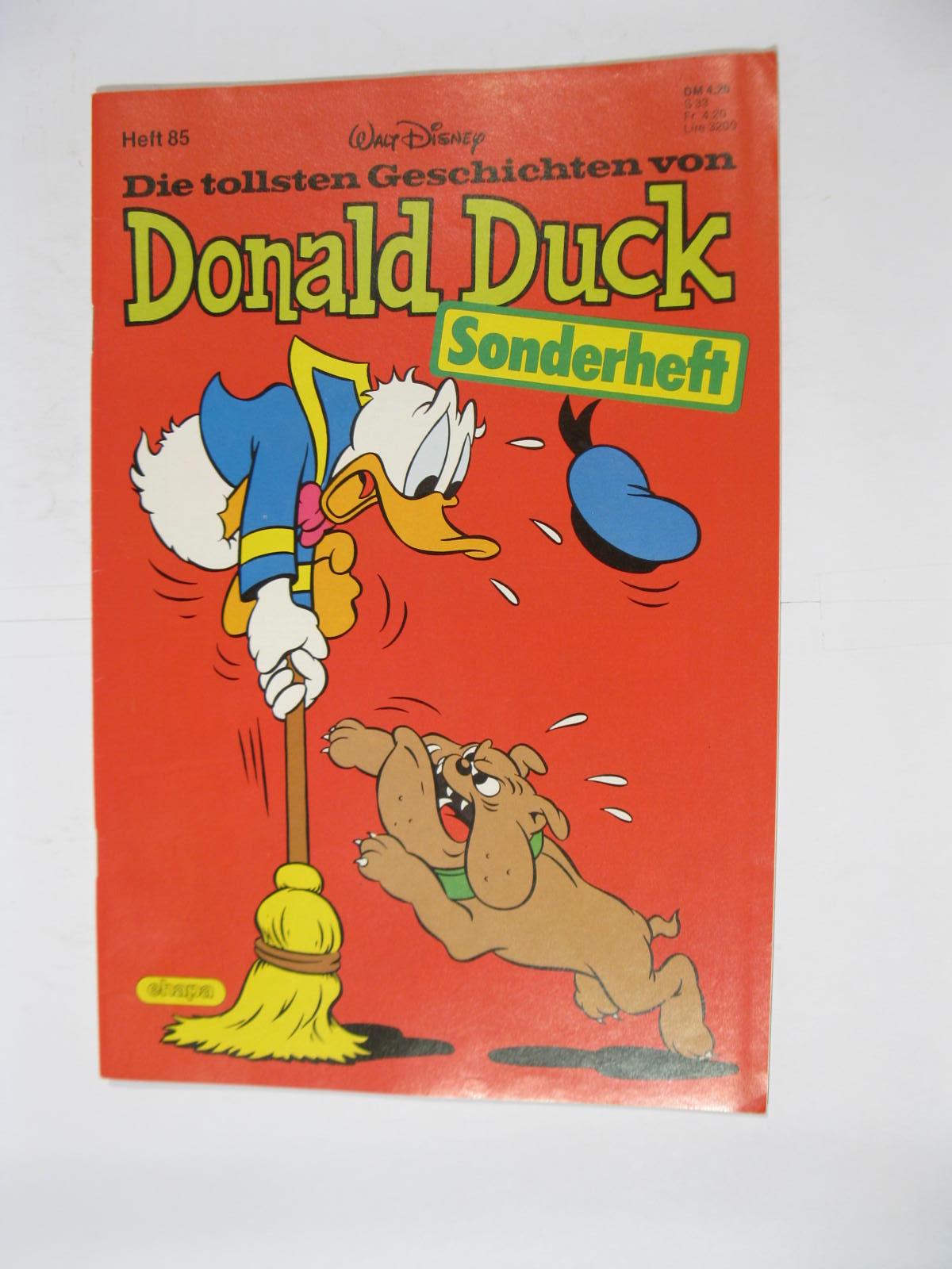 tollsten Geschichten von Donald Duck Nr. 85 Ehapa Vlg. im Z (1-2). 110775 tollsten Geschichten von Donald Duck Nr. 85 Ehapa Vlg. im Z (1-2). 110775