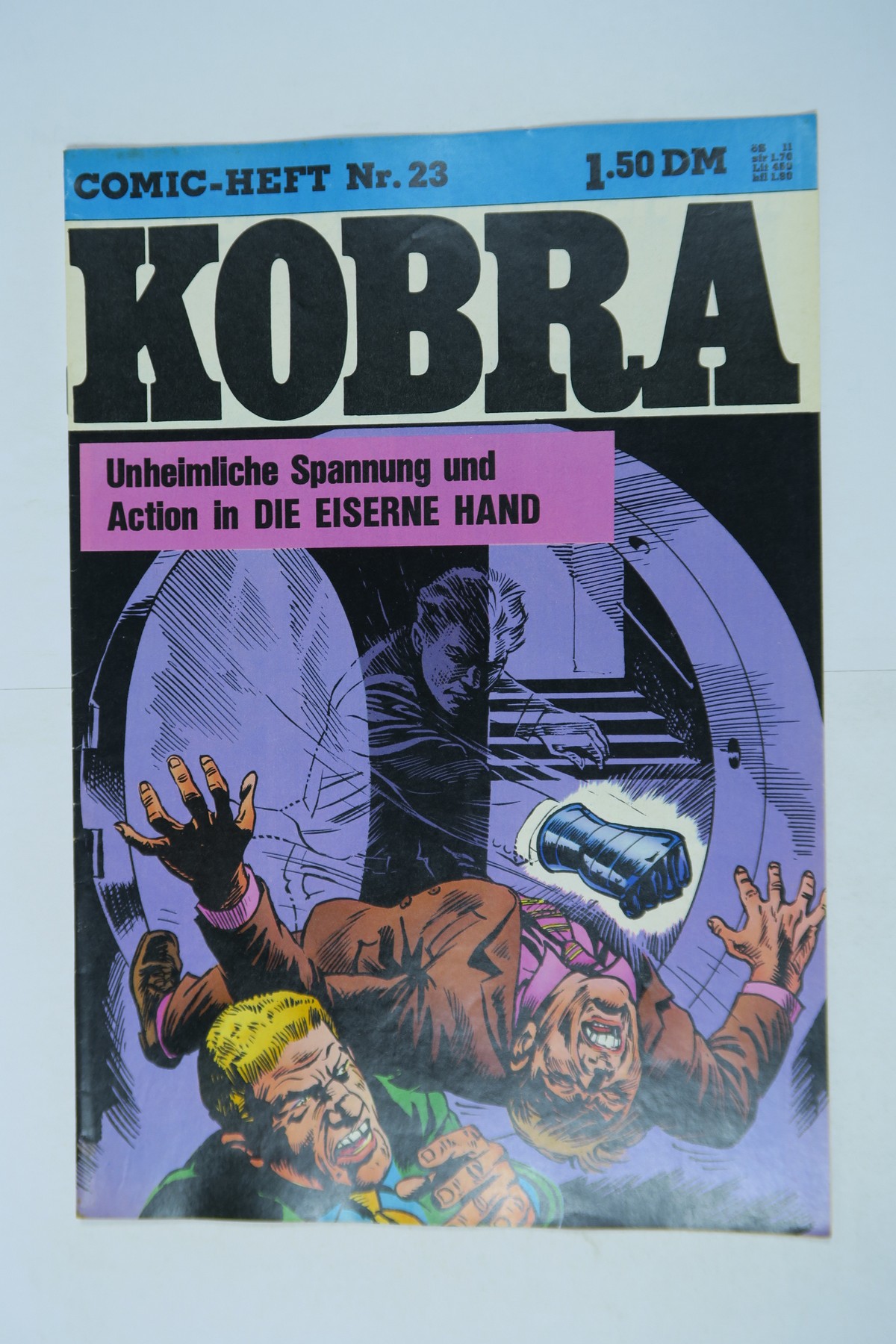 Kobra Comic 1976/23   Gevacur im Zustand (1-2). 140693