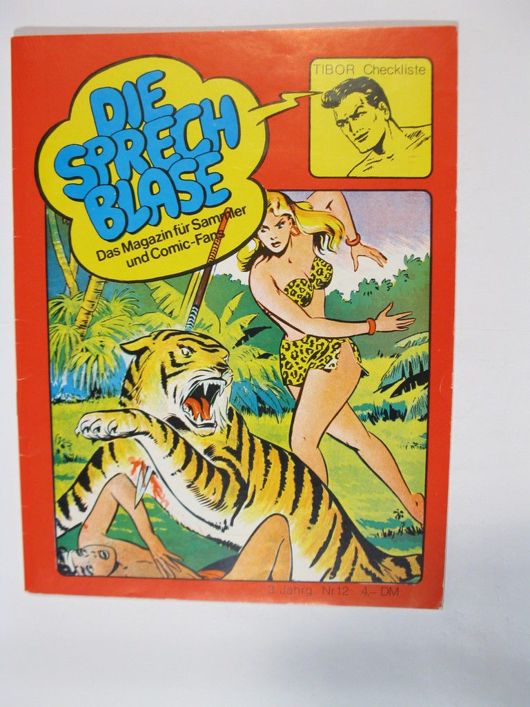 Sprechblase Nr.  12  mit BEILAGE  mit Inhaltsverzeichnis  Hethke Verlag 71729 Sprechblase Nr.  12  mit BEILAGE  mit Inhaltsverzeichnis  Hethke Verlag 71729