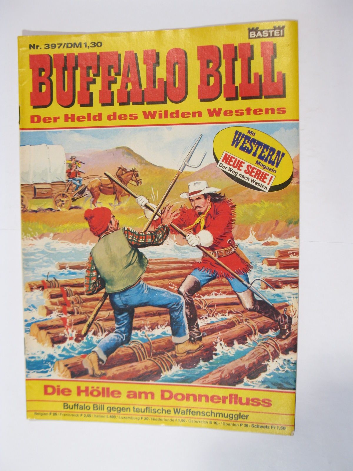 Buffalo Bill Nr. 397 Bastei Verlag im Zustand (1-2). 91275 Buffalo Bill Nr. 397 Bastei Verlag im Zustand (1-2). 91275