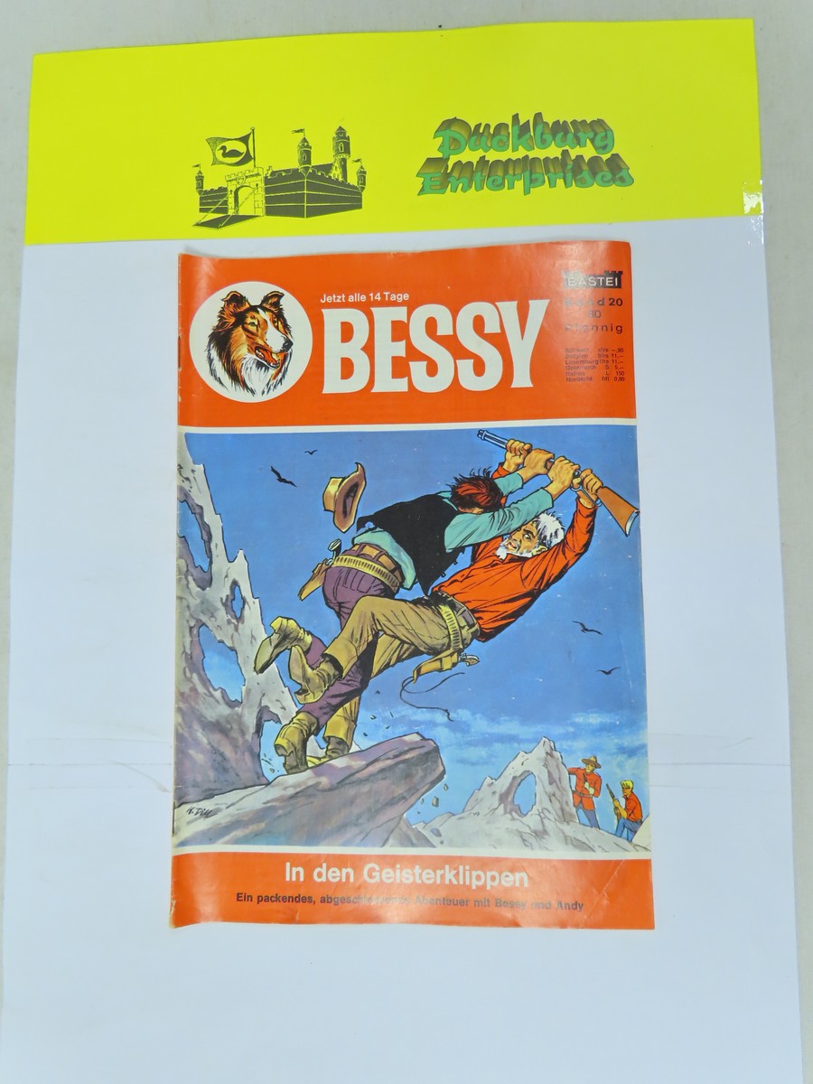 Bessy Comic-Heft Nr. 20 Bastei im Zustand (2/2-3). 171331 Bessy Comic-Heft Nr. 20 Bastei im Zustand (2/2-3). 171331