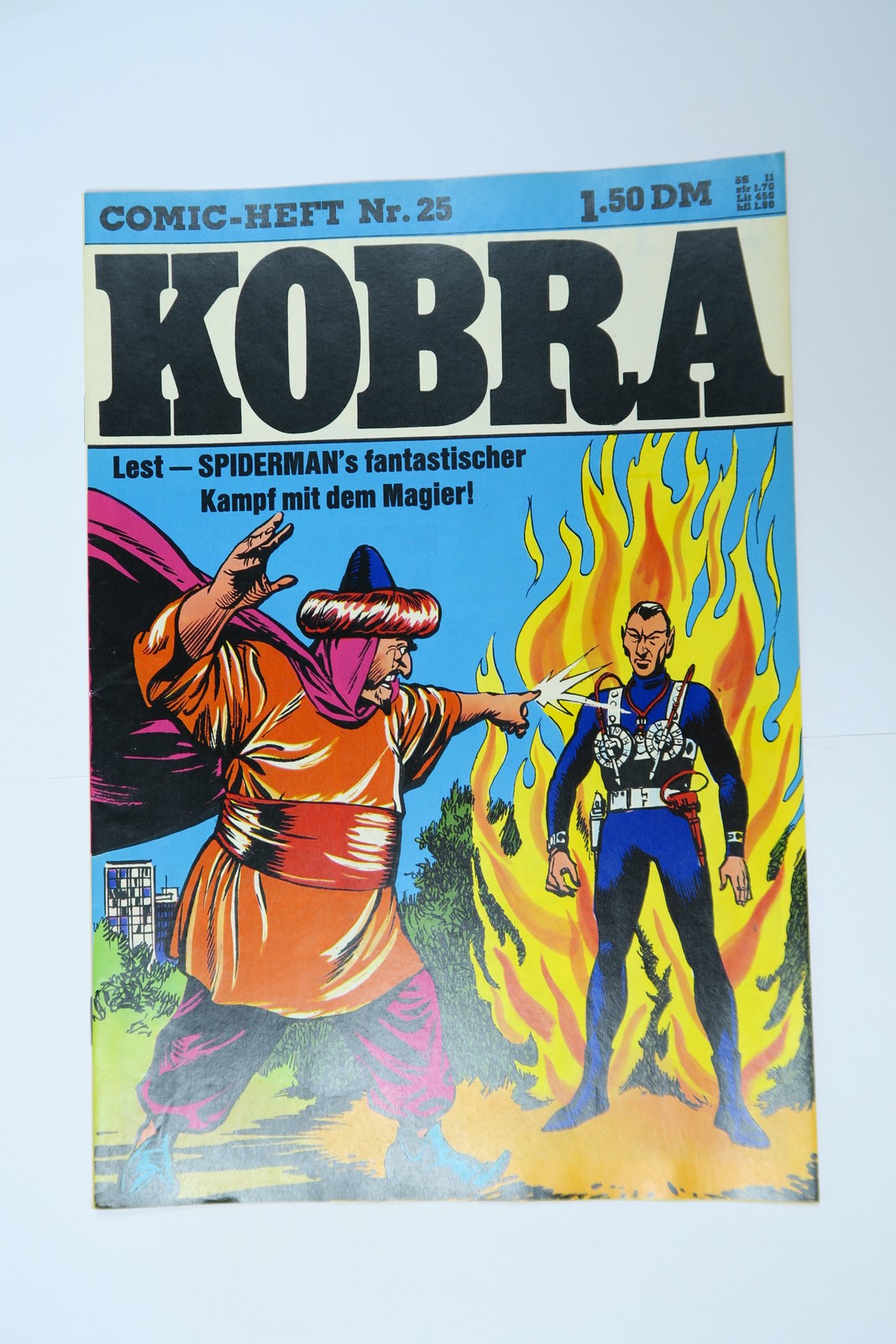 Kobra Comic 1976/25  Gevacur im Zustand (0-1/1). 150141