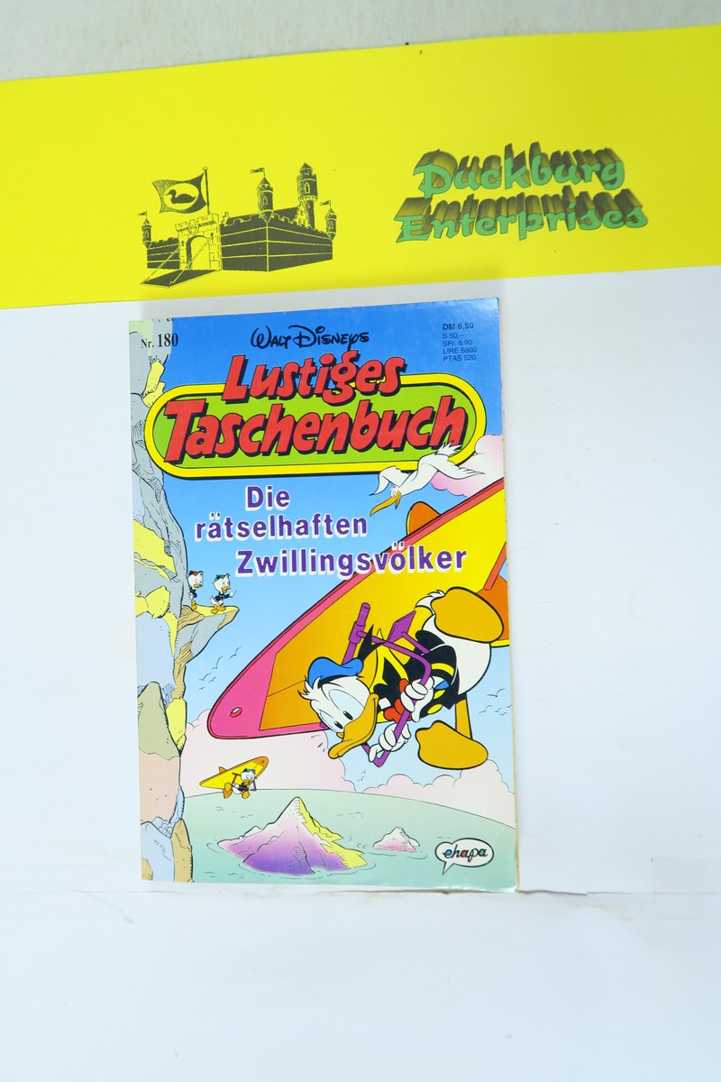 Donald Duck Lustiges Taschenbuch LTB Nr.180 ERSTAUFLAGE Ehapa (1). 154289 Donald Duck Lustiges Taschenbuch LTB Nr.180 ERSTAUFLAGE Ehapa (1). 154289