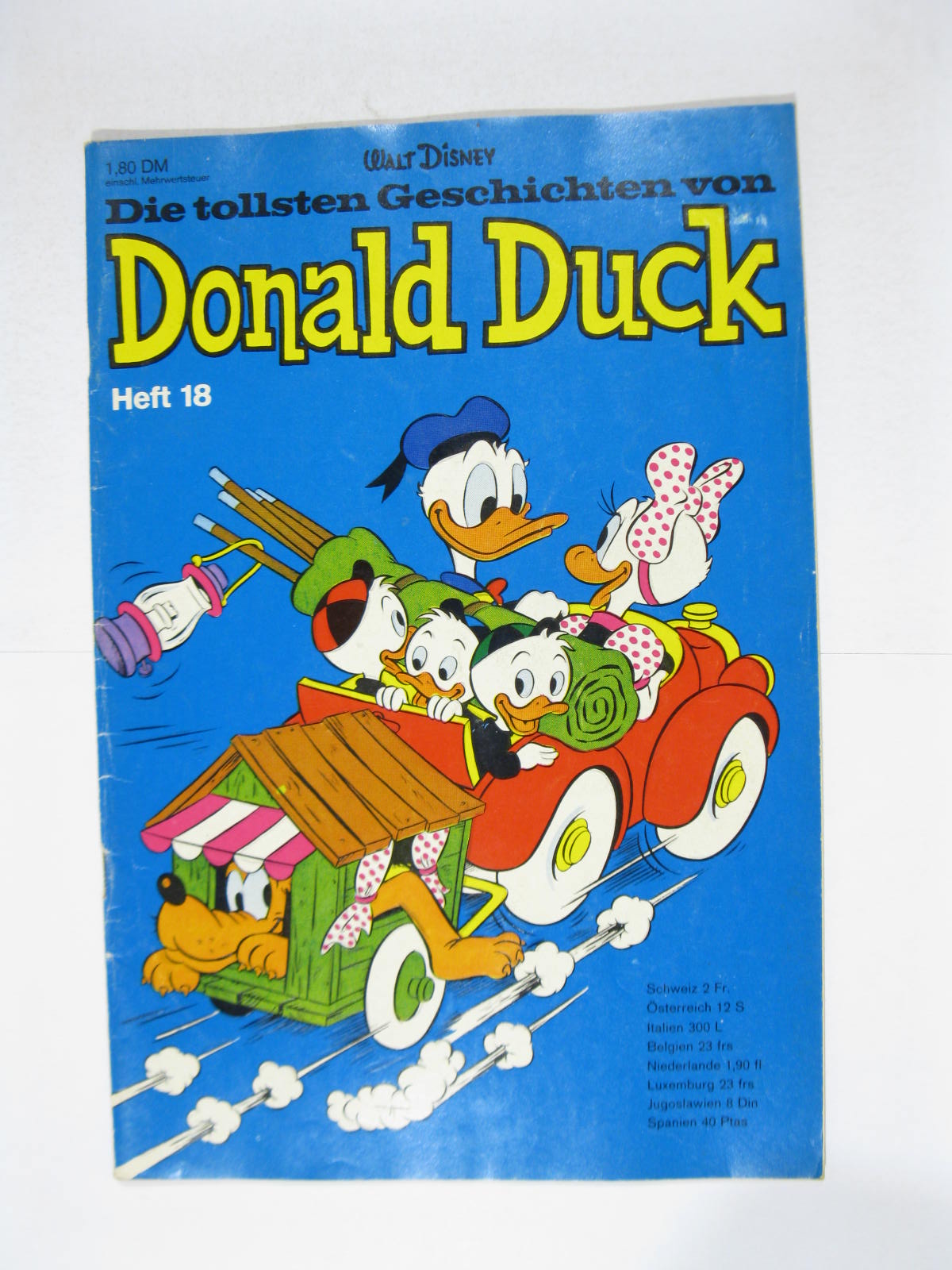 tollsten Geschichten von Donald Duck Nr. 18  Ehapa Vlg. im Z (1-2/2). 122209