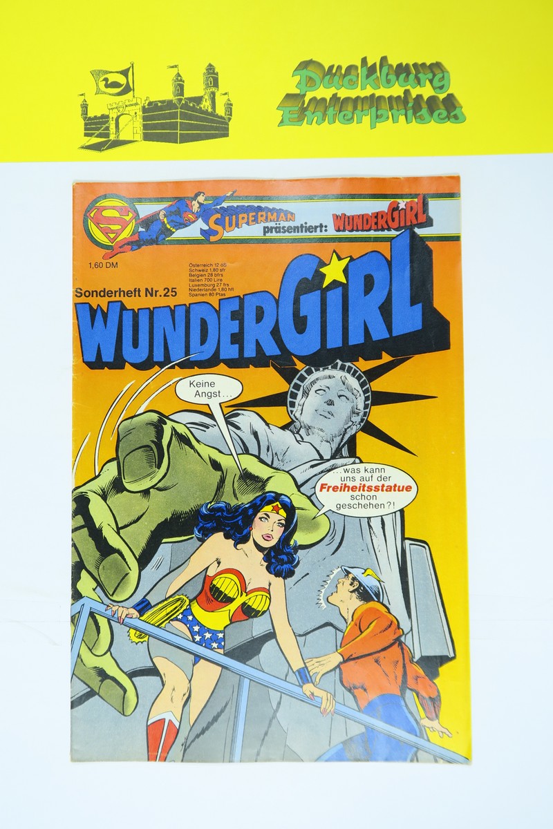 Wundergirl Sonderheft Nr. 25 Ehapa im Zustand (2 oS). 162037 Wundergirl Sonderheft Nr. 25 Ehapa im Zustand (2 oS). 162037