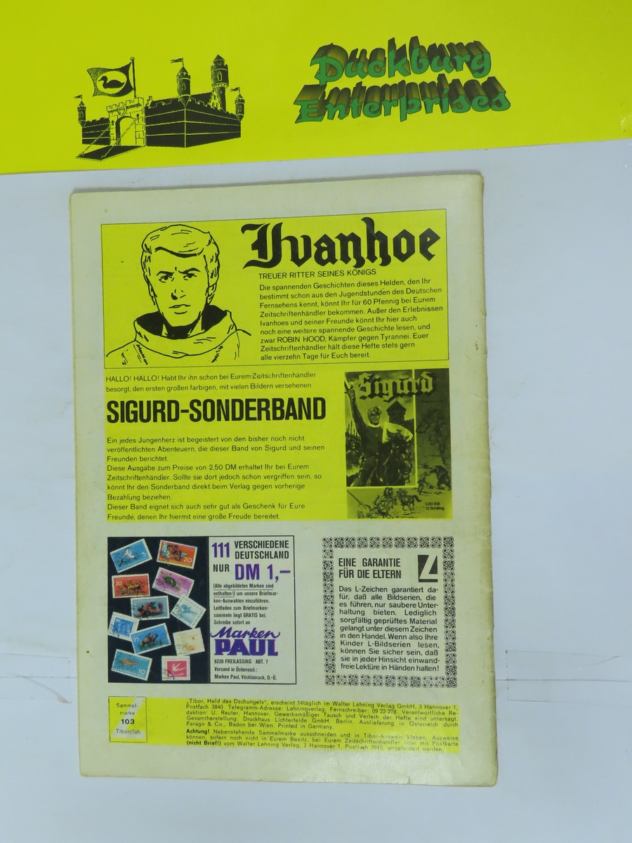 Tibor Großband  Nr.  103  Lehning im Zustand (2-3). 158607