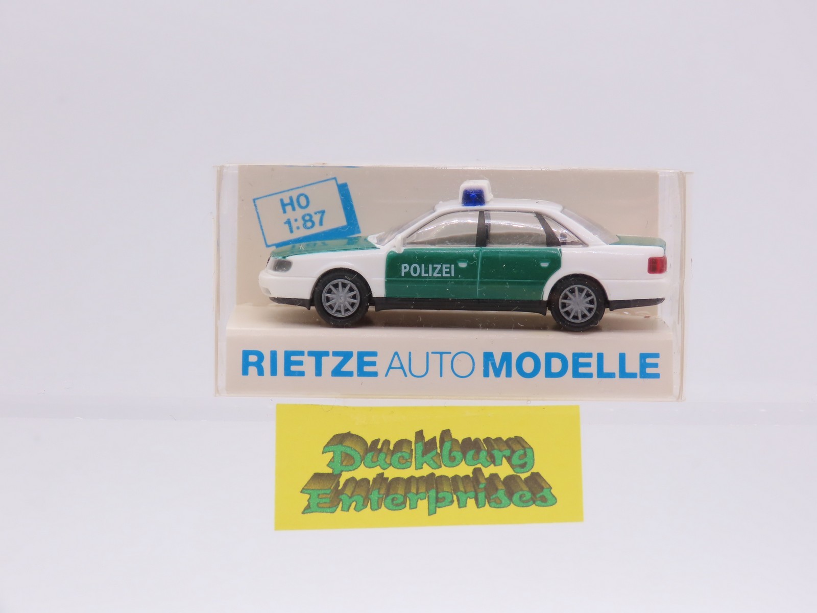 Rietze 50660 Audi A 6 Limousine Polizei grün weiß in OVP 1:87 187849 Rietze 50660 Audi A 6 Limousine Polizei grün weiß in OVP 1:87 187849
