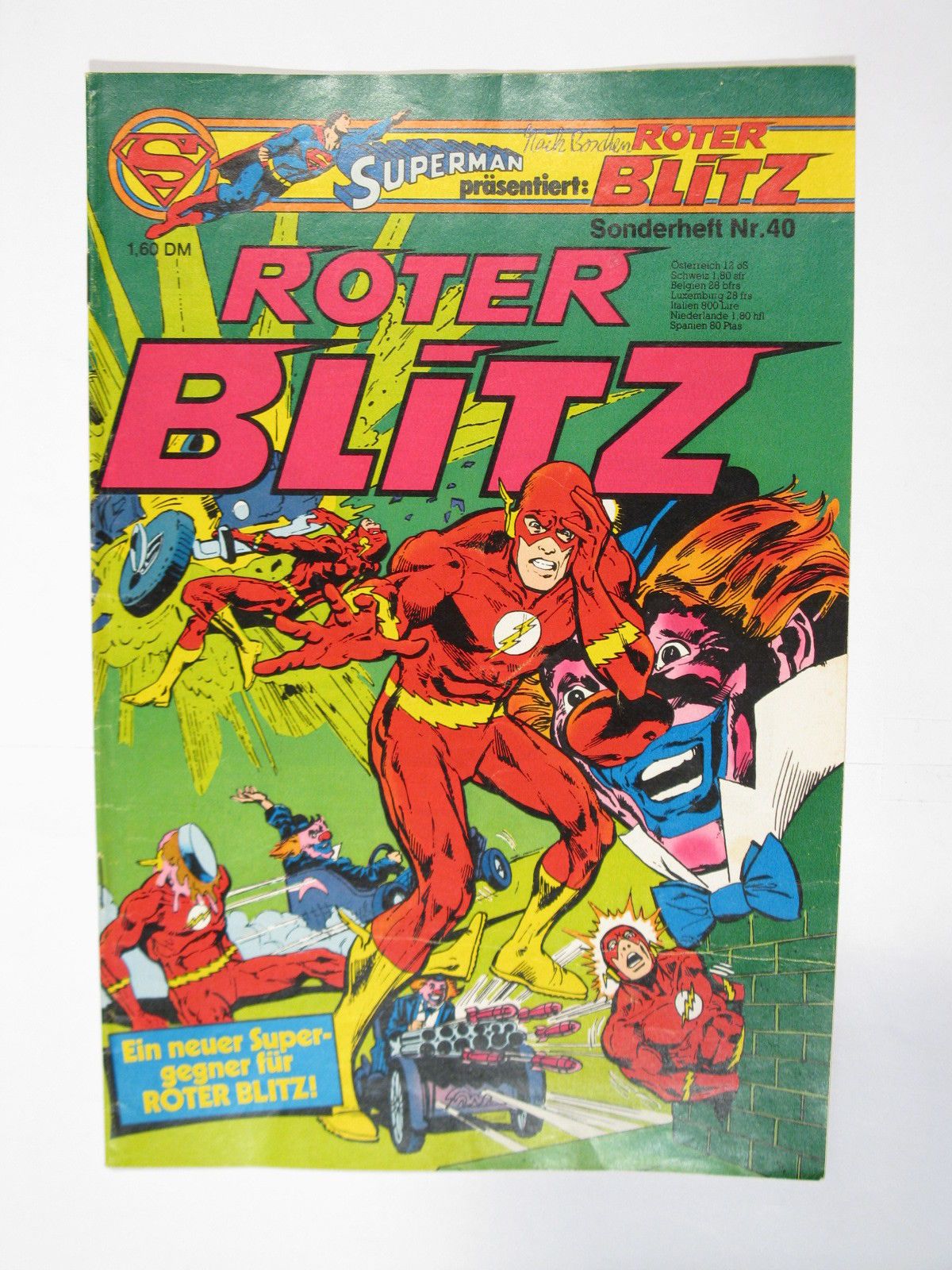 Roter Blitz Sonderheft Nr. 40  Ehapa im Zustand (1-2 NZ). 67049