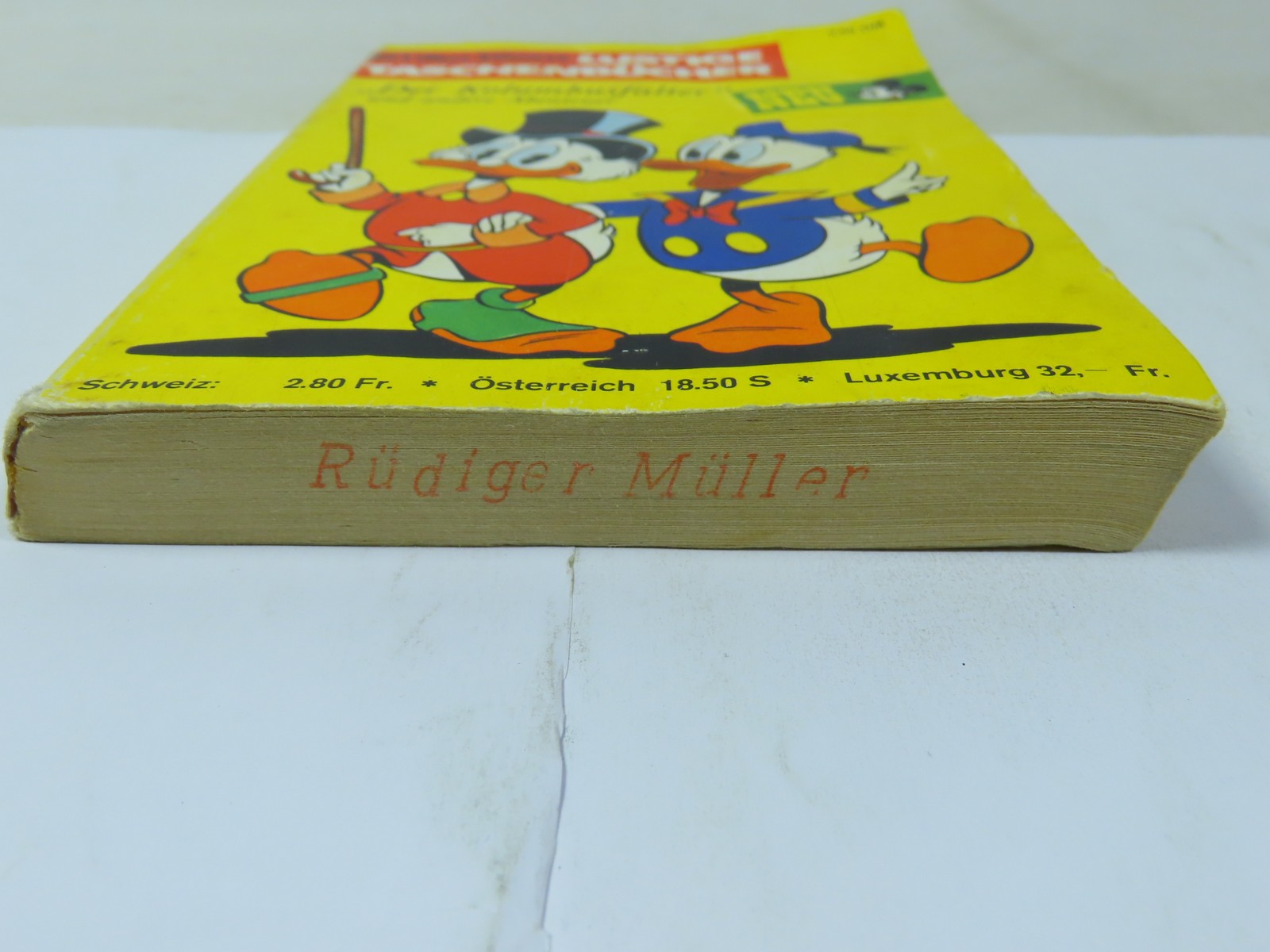 Donald Duck Lustiges Taschenbuch  Nr.  1 ERSTAUFLAGE  Ehapa im Z (2-3). 171375