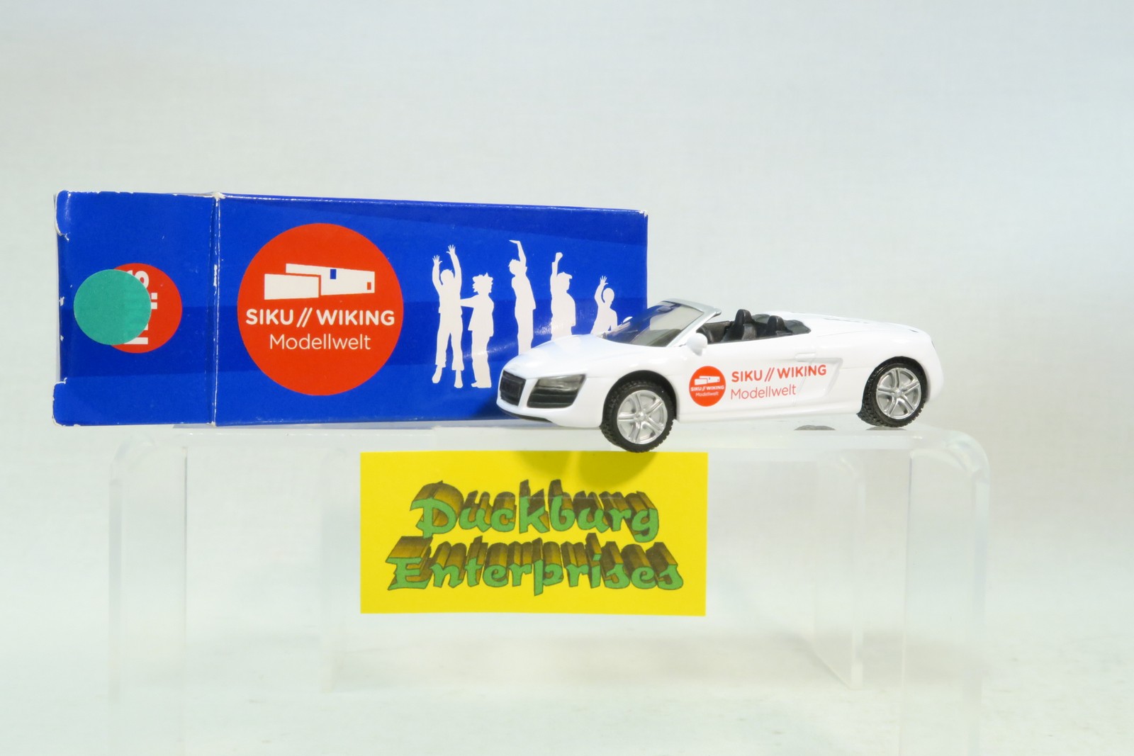 Siku Wiking Modellwelt 1:60 ? PKW x Audi R8 Werbemodell weiß in OVP 175033 Siku Wiking Modellwelt 1:60 ? PKW x Audi R8 Werbemodell weiß in OVP 175033