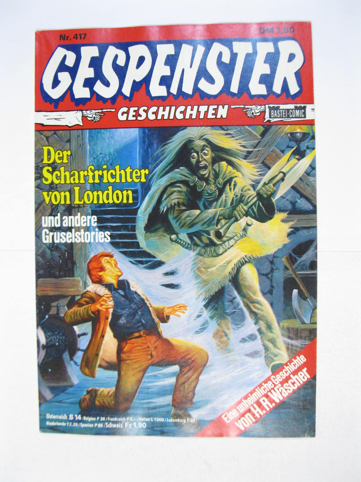 Gespenster Geschichten Nr. 417 Wäscher Bastei im Z (1). 127799 Gespenster Geschichten Nr. 417 Wäscher Bastei im Z (1). 127799