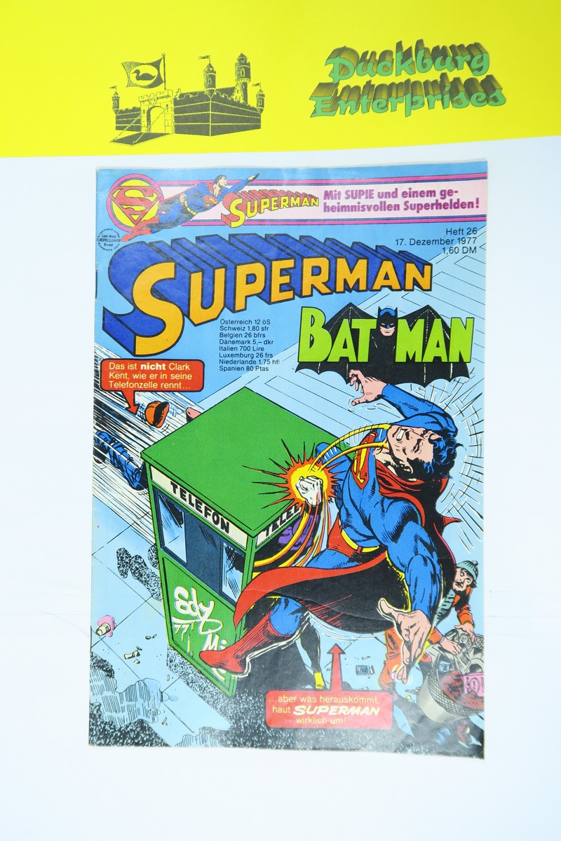 Superman Comic 1977/26 Ehapa im Zustand (1-2). 162401 Superman Comic 1977/26 Ehapa im Zustand (1-2). 162401