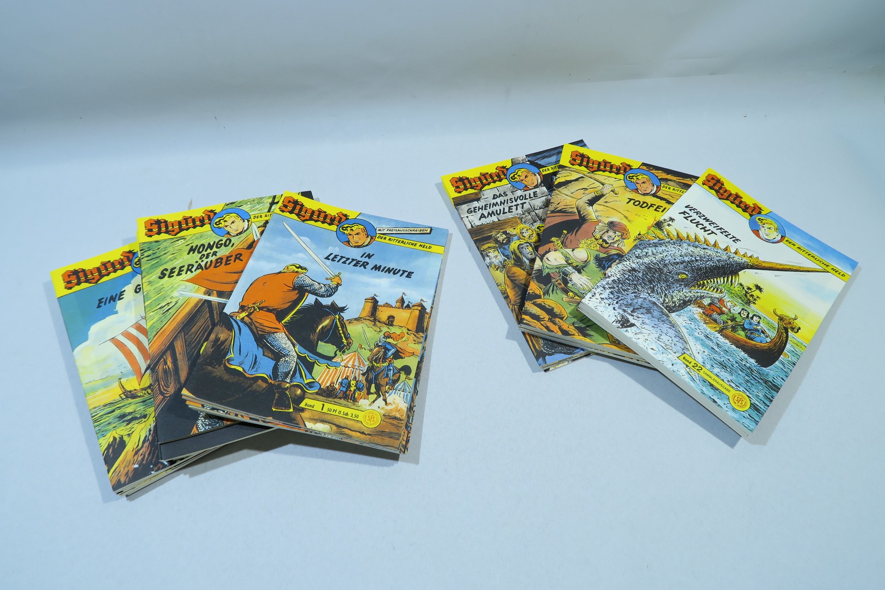 38x Sigurd Großbände Nr. 1-38 zus. Nachdruck Hethke. 144157 38x Sigurd Großbände Nr. 1-38 zus. Nachdruck Hethke. 144157