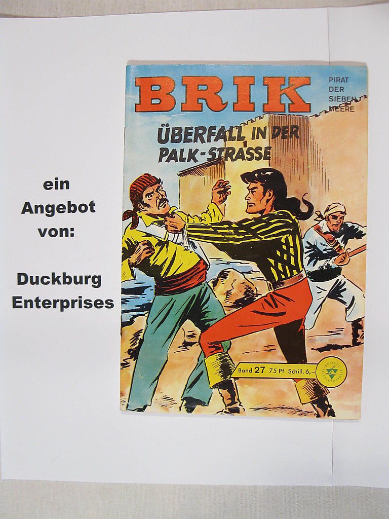 BRIK Nr. 27 altes Comic vom Lehning Verlag 39845 BRIK Nr. 27 altes Comic vom Lehning Verlag 39845