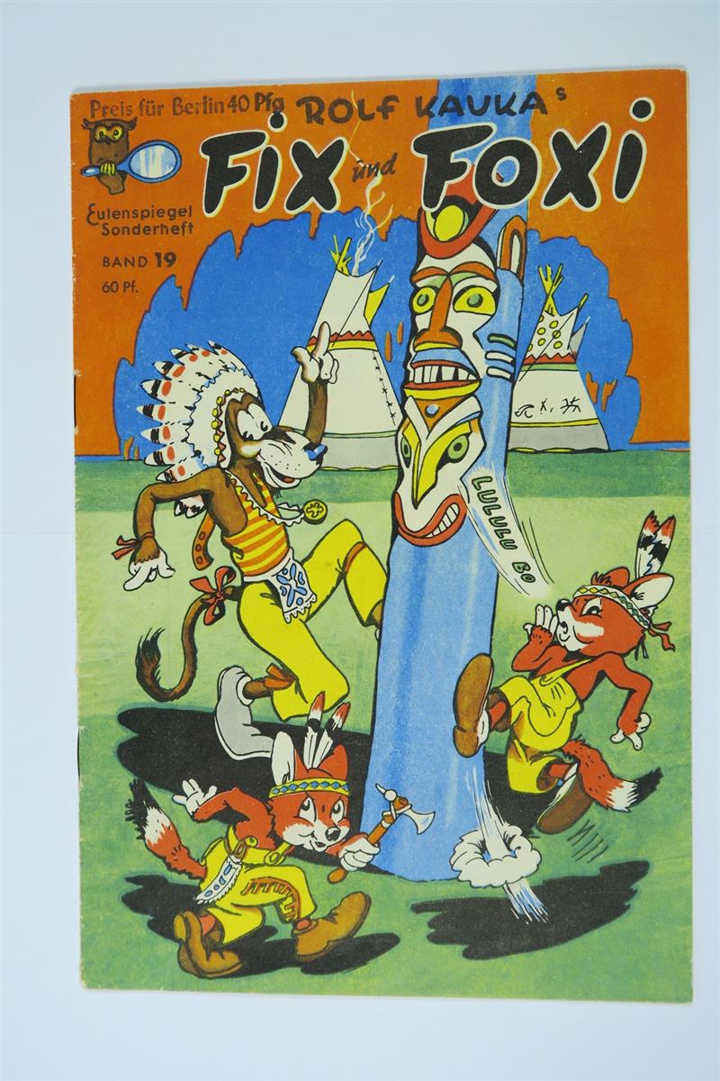 Fix und Foxi / Eulenspiegel Nr. 19  Kauka / Pabel 19968 Fix und Foxi / Eulenspiegel Nr. 19  Kauka / Pabel 19968