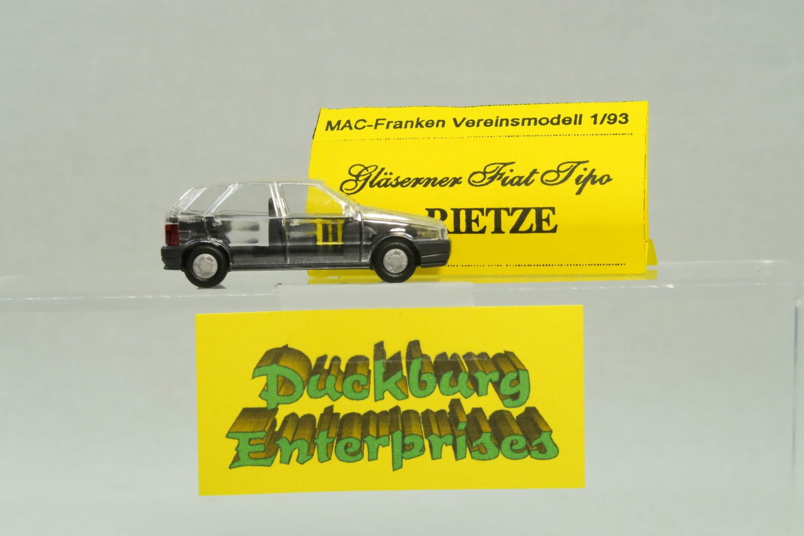 Rietze 1:87 PKW x Fiat Tipo MAC Franken Vereinsmodell gläsern lose 181390 Rietze 1:87 PKW x Fiat Tipo MAC Franken Vereinsmodell gläsern lose 181390