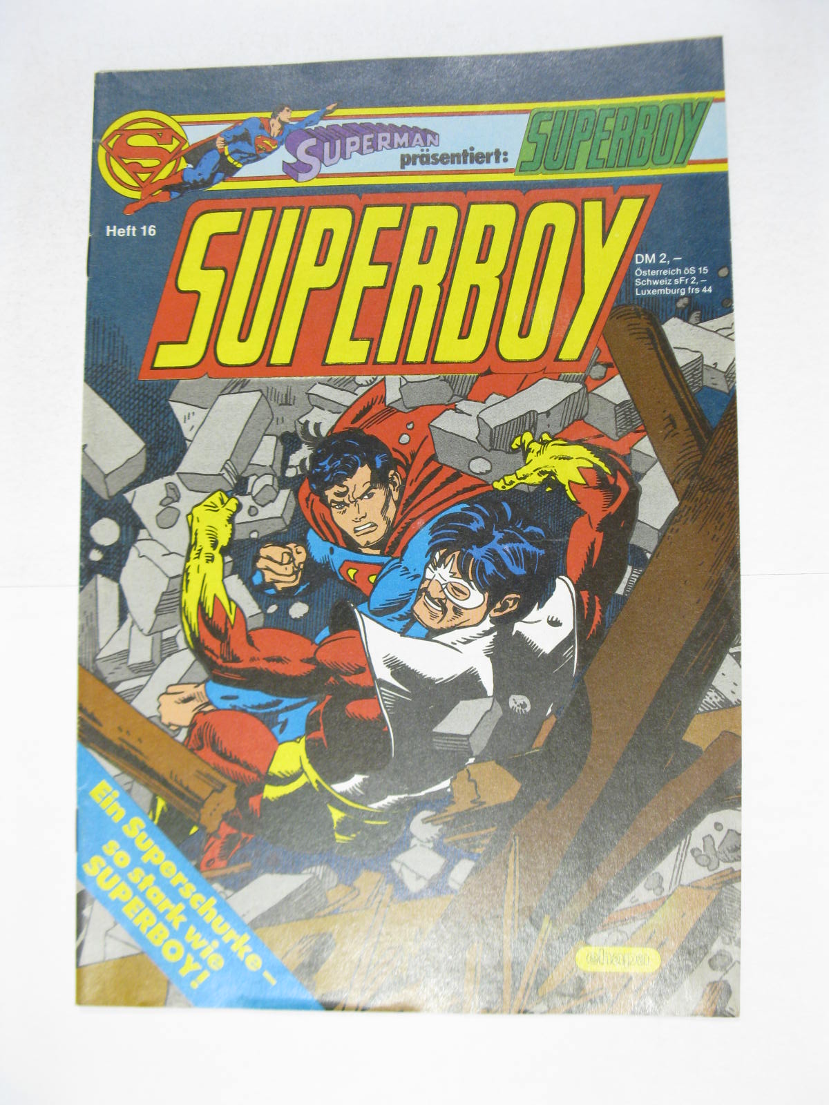 Superboy Nr. 16 Ehapa im Zustand (1/1-2). 124099 Superboy Nr. 16 Ehapa im Zustand (1/1-2). 124099