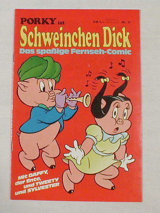 Porky / Schweinchen Dick Nr.11  Comic von 1972  15107