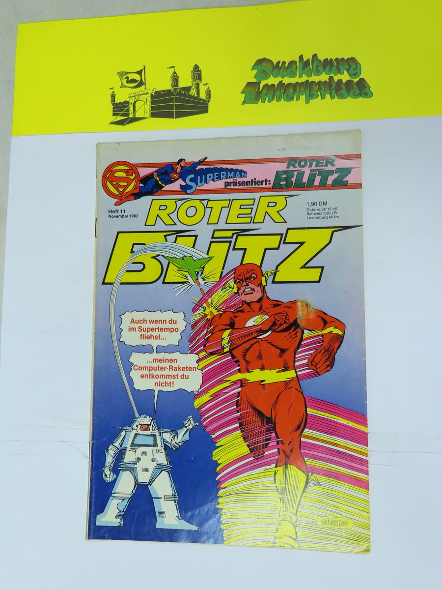 Roter Blitz Nr. 1982/11 Ehapa im Zustand (2/2-3). 158265