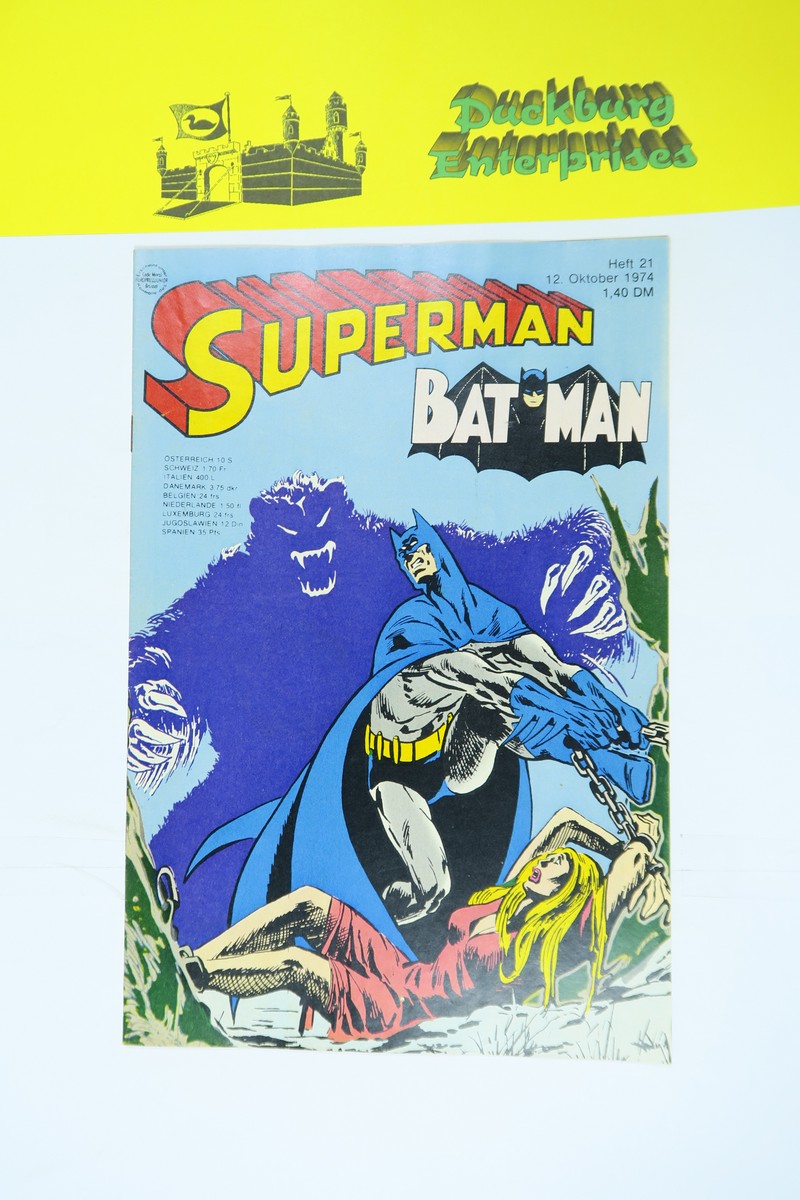 Superman Comic 1974/21  Ehapa im Zustand (1). 162309
