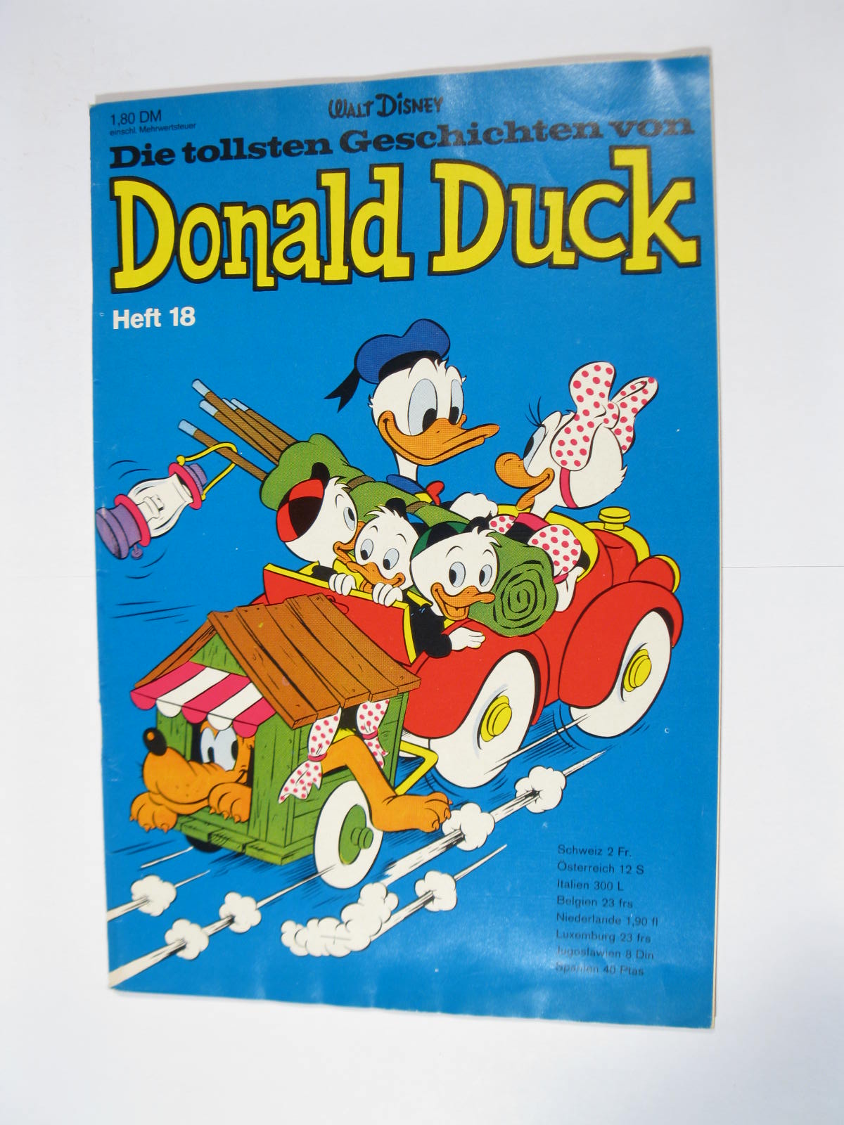 tollsten Geschichten von Donald Duck Nr. 18  Ehapa Vlg. im Z (1-2). 105599