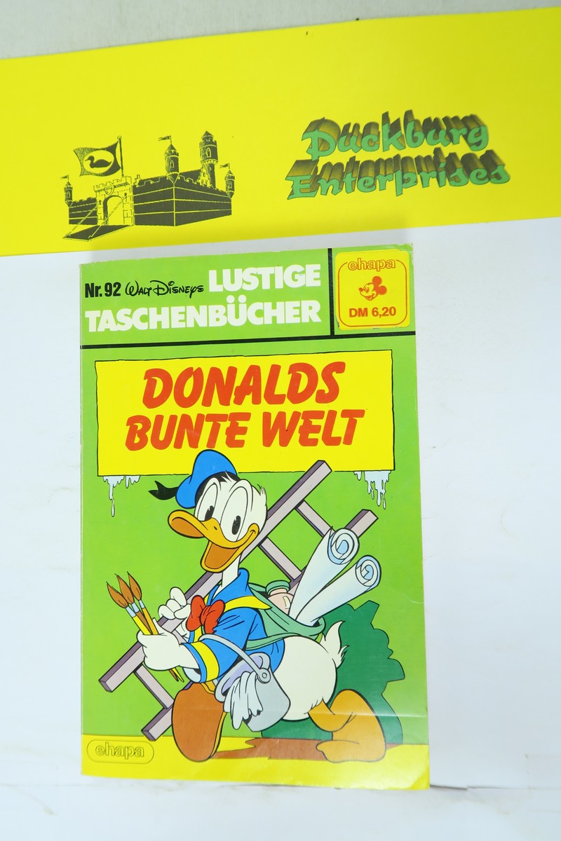 Donald Duck Lustiges Taschenbuch LTB Nr. 92 ERSTAUFLAGE Ehapa (2). 153877 Donald Duck Lustiges Taschenbuch LTB Nr. 92 ERSTAUFLAGE Ehapa (2). 153877