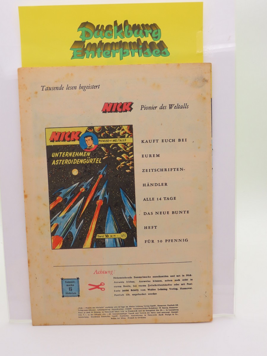 NICK  Großband Nr.  15  Lehning im Zustand (2). 197983