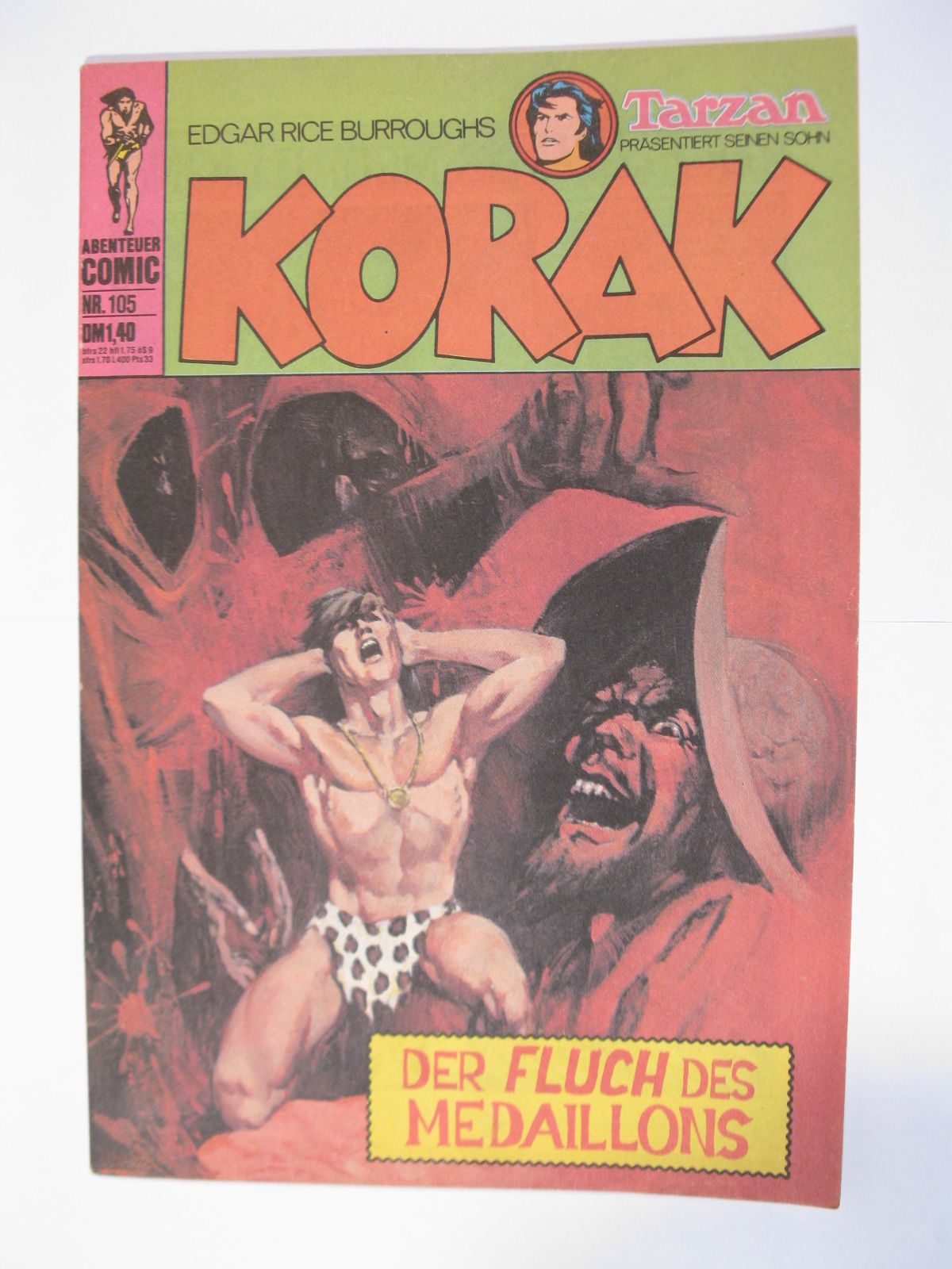 Korak, Tarzan Sohn Nr. 105 BSV Verlag im Zustand (1). 90389 Korak, Tarzan Sohn Nr. 105 BSV Verlag im Zustand (1). 90389