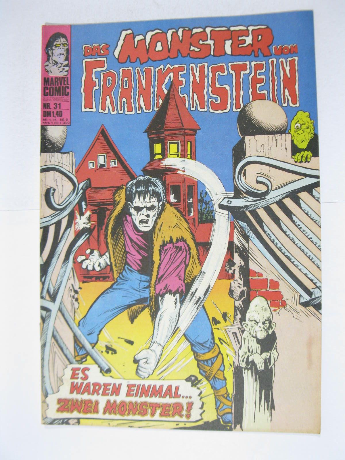 Frankenstein Nr.31 Marvel Comic Williams im Z (1). 124389 Frankenstein Nr.31 Marvel Comic Williams im Z (1). 124389