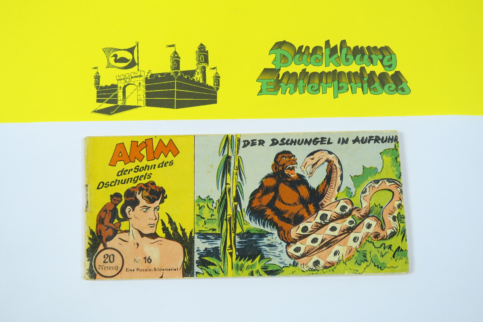 AKIM  Sohn des Dschungels Nr. 16  Lehning Piccolo im Zustand (2-3). 153003 AKIM  Sohn des Dschungels Nr. 16  Lehning Piccolo im Zustand (2-3). 153003