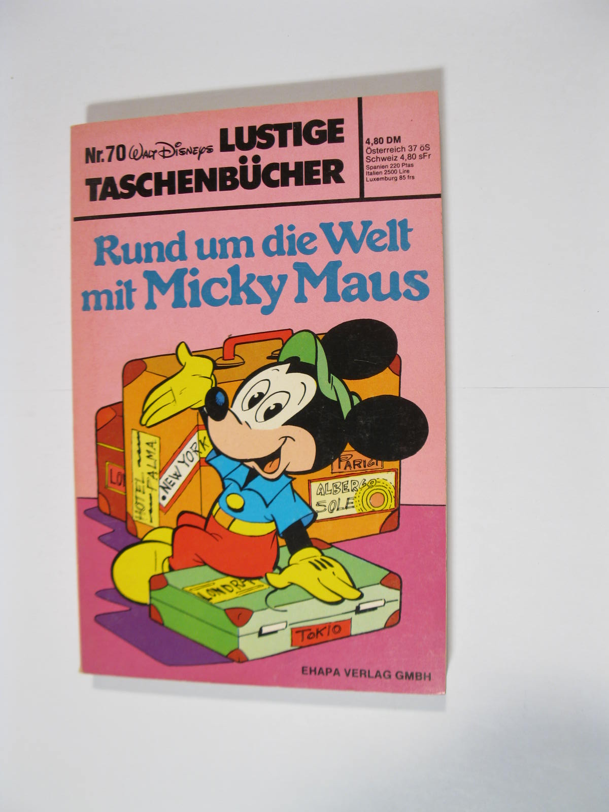 Donald Duck Lustiges Taschenbuch Nr. 70 ERSTAUFLAGE Ehapa Z (1/1-2). 116237 Donald Duck Lustiges Taschenbuch Nr. 70 ERSTAUFLAGE Ehapa Z (1/1-2). 116237