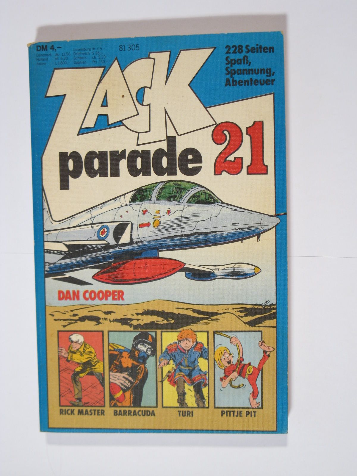 Zack Parade Nr. 21 Koralle Taschenbuch im Zustand (1/1-2).85771 Zack Parade Nr. 21 Koralle Taschenbuch im Zustand (1/1-2).85771