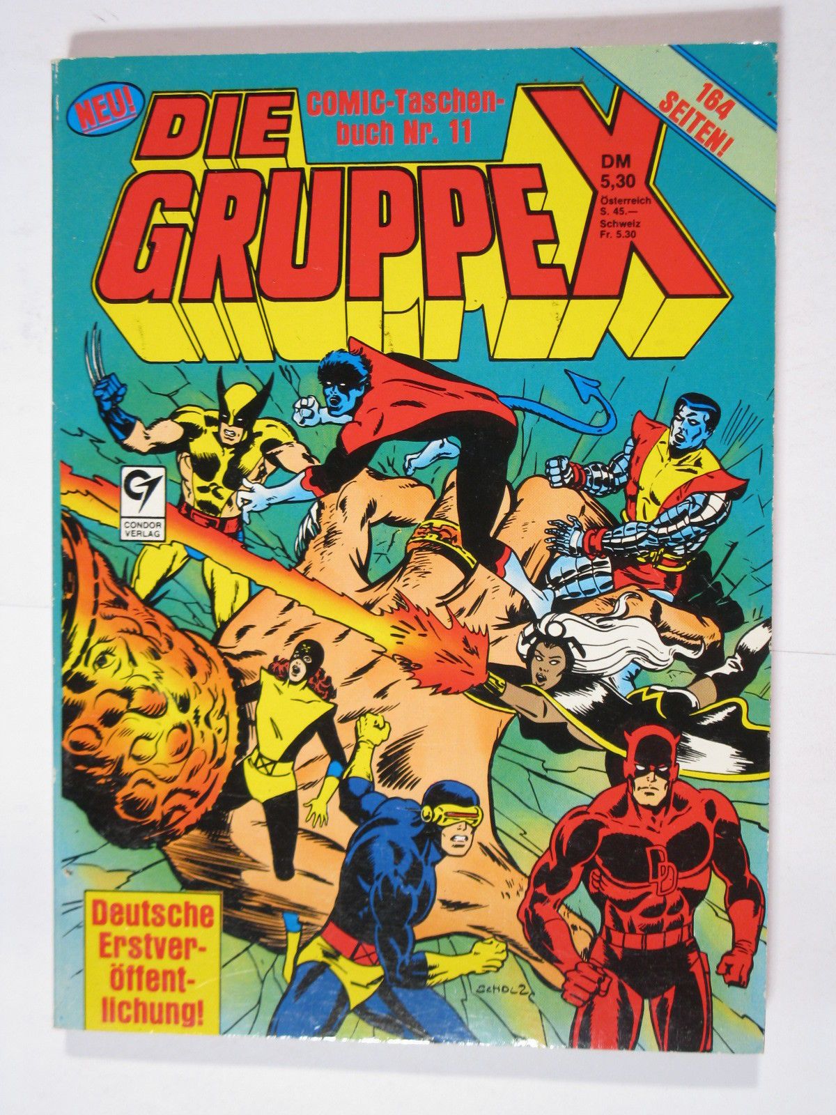 Gruppe X Nr. 11 Marvel Condor Taschenbuch im Z (1). 80441 Gruppe X Nr. 11 Marvel Condor Taschenbuch im Z (1). 80441