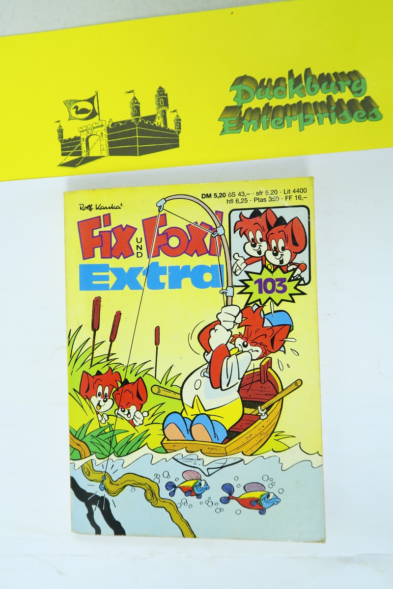 Fix und Foxi Extra Taschenbuch Nr.103 Kauka Gevacur Verlag im Z (1/1-2). 156237 Fix und Foxi Extra Taschenbuch Nr.103 Kauka Gevacur Verlag im Z (1/1-2). 156237