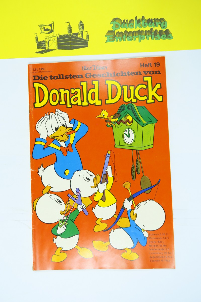 tollsten Geschichten von Donald Duck Nr. 19  Ehapa im Zustand (1-2/2). 161949