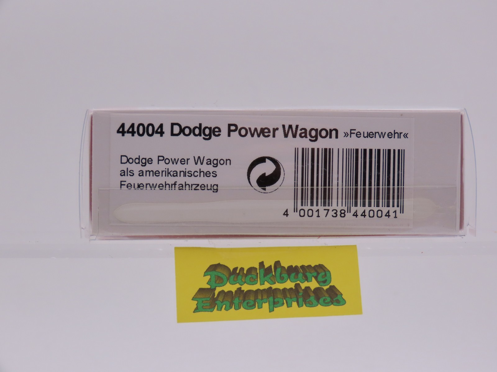 Busch 44004 Dodge Power Wagon US Feuerwehr rot in OVP 1:87 187795