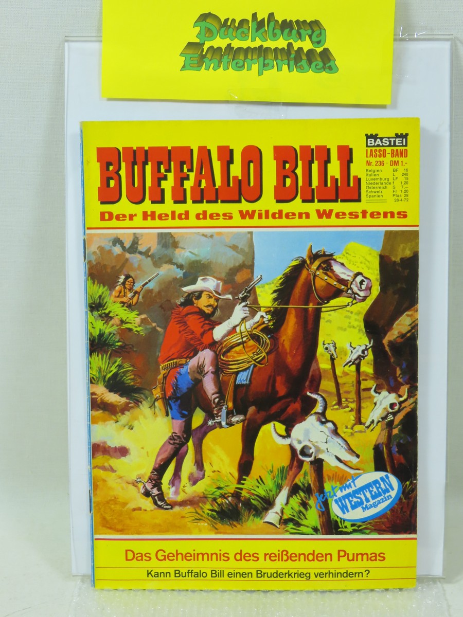 Lasso / Buffalo Bill Nr. 236  Bastei im Zustand (2). 196045