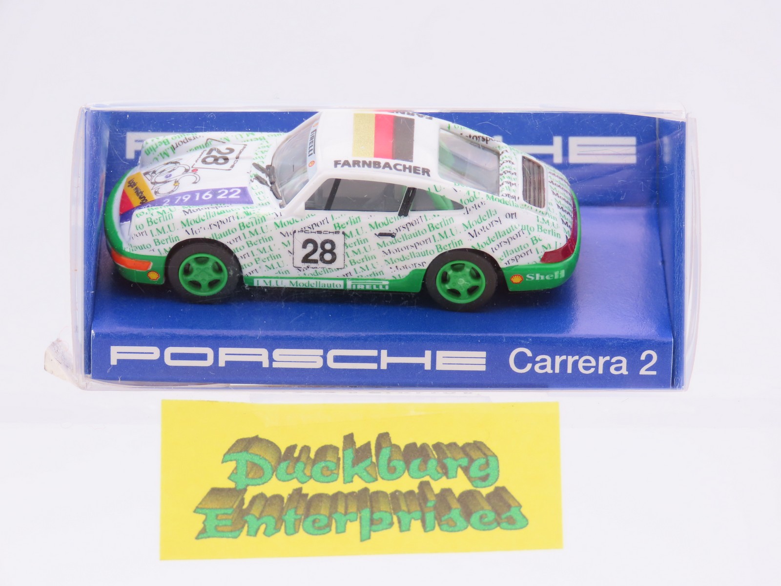 Euro Modell 00212 Porsche 911 Carrera Cup Farnbacher Nr. 28 in OVP 1:87 186515 Euro Modell 00212 Porsche 911 Carrera Cup Farnbacher Nr. 28 in OVP 1:87 186515