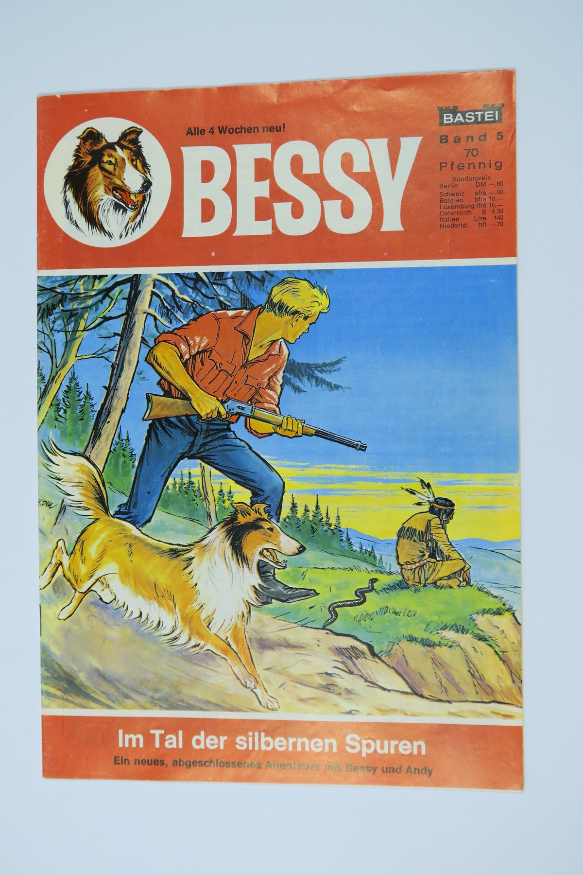 Bessy Comic-Heft Nr. 5 Bastei im Zustand (1). 141685 Bessy Comic-Heft Nr. 5 Bastei im Zustand (1). 141685