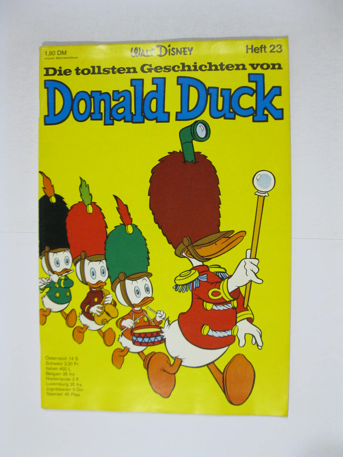 tollsten Geschichten von Donald Duck Nr. 23  Ehapa Vlg. im Z (1). 122221