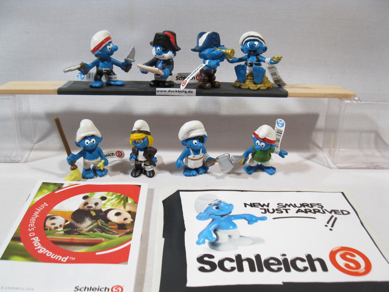 Schlumpf Neuheiten 2014: 8 Piraten Schlümpfe SCHLEICH + Extra smurf smurfs Schlumpf Neuheiten 2014: 8 Piraten Schlümpfe SCHLEICH + Extra smurf smurfs