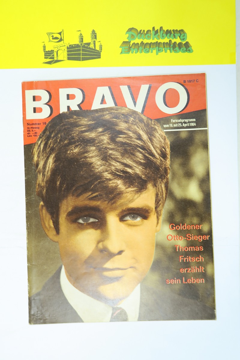 Bravo 1964 /16 vom 14.4.1964 Doris Day, Pierre Brice, Beatles, Thomas Fritsch 159009 Bravo 1964 /16 vom 14.4.1964 Doris Day, Pierre Brice, Beatles, Thomas Fritsch 159009