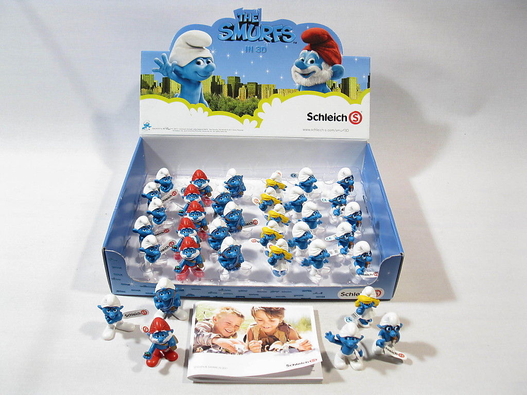 Schlumpf Neuheiten Mai 2011: KINOFILM Schlümpfe DISPLAYBOX Schleich Nr. 20901 Schlumpf Neuheiten Mai 2011: KINOFILM Schlümpfe DISPLAYBOX Schleich Nr. 20901