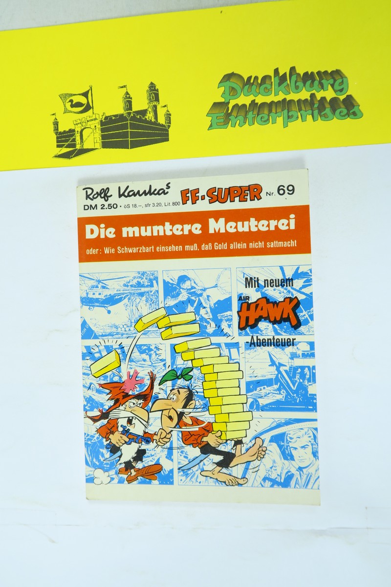Kauka Super Serie Schwarzbart Taschenbuch Nr. 69 Gevacur im Z (1/1-2). 156255 Kauka Super Serie Schwarzbart Taschenbuch Nr. 69 Gevacur im Z (1/1-2). 156255