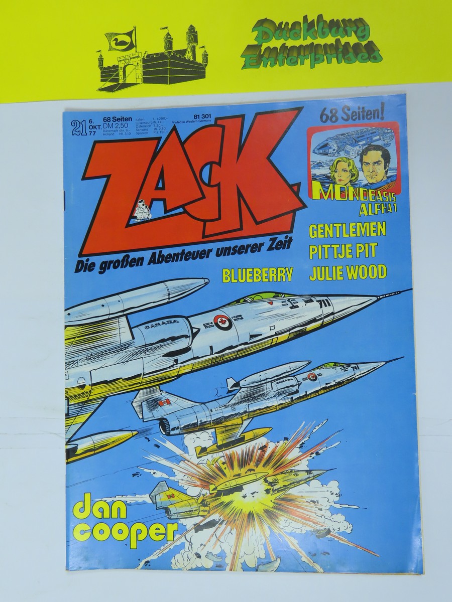 ZACK Comic Nr. 77/21 Koralle Vlg. im Zustand (1-2). 151661 ZACK Comic Nr. 77/21 Koralle Vlg. im Zustand (1-2). 151661