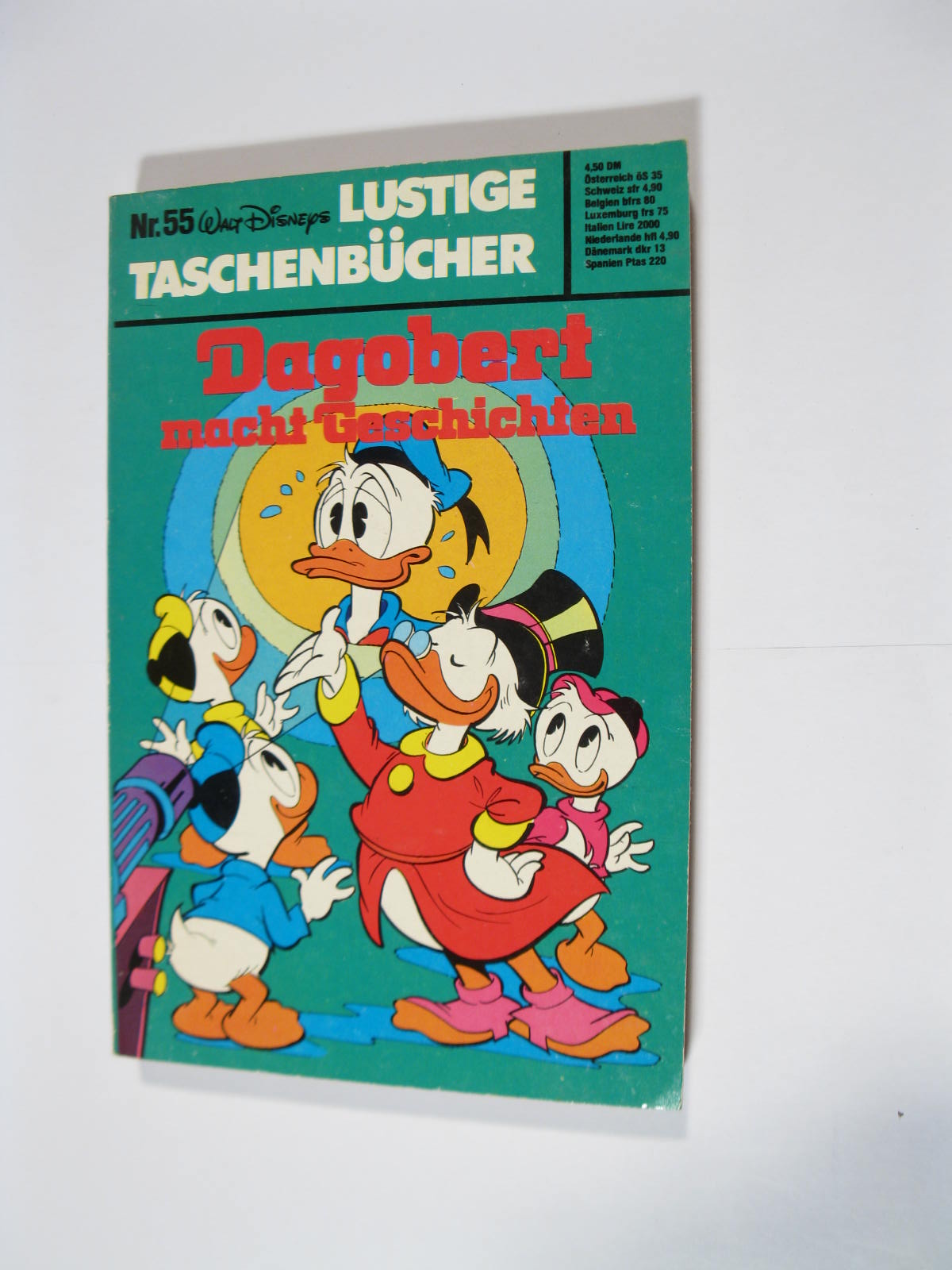 Donald Duck Lustiges Taschenbuch Nr. 55 ERSTAUFLAGE Ehapa Z (1/1-2). 116207 Donald Duck Lustiges Taschenbuch Nr. 55 ERSTAUFLAGE Ehapa Z (1/1-2). 116207