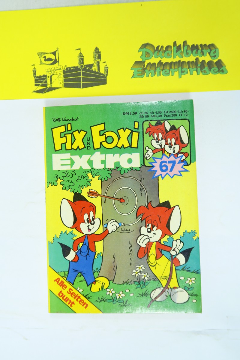 Fix und Foxi Extra Taschenbuch Nr. 67  Kauka Gevacur Verlag im Z (1/1-2). 156213