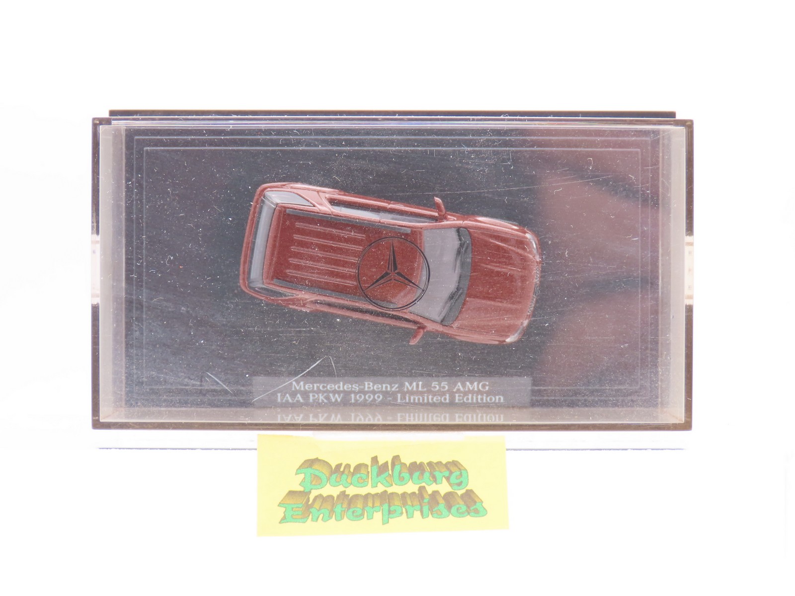 Busch Mercedes Benz ML 55 AMG  IAA PKW 1999 lim. Werbemodell braun 1:87 188383