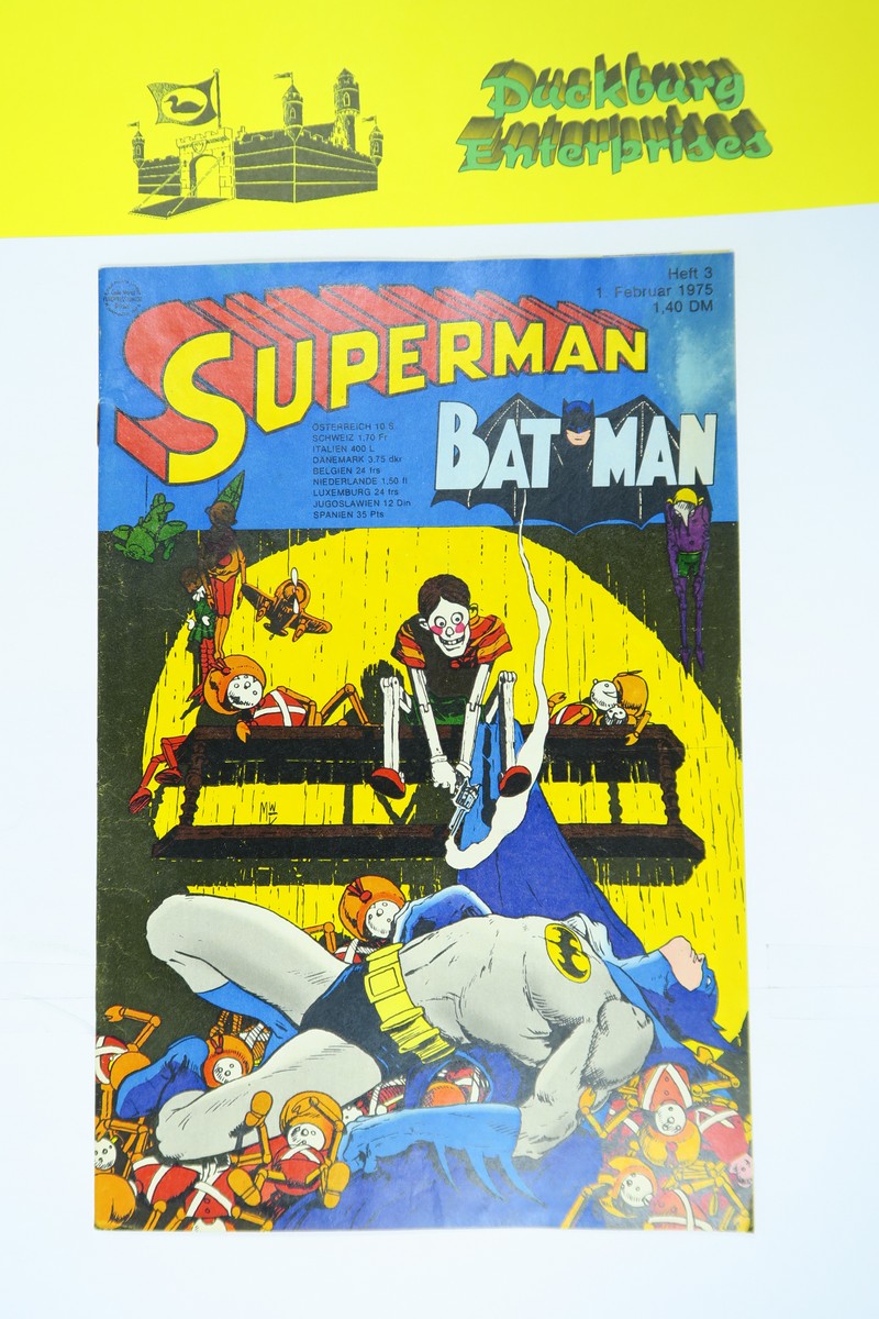 Superman Comic 1975/3 Ehapa im Zustand (2). 162311 Superman Comic 1975/3 Ehapa im Zustand (2). 162311