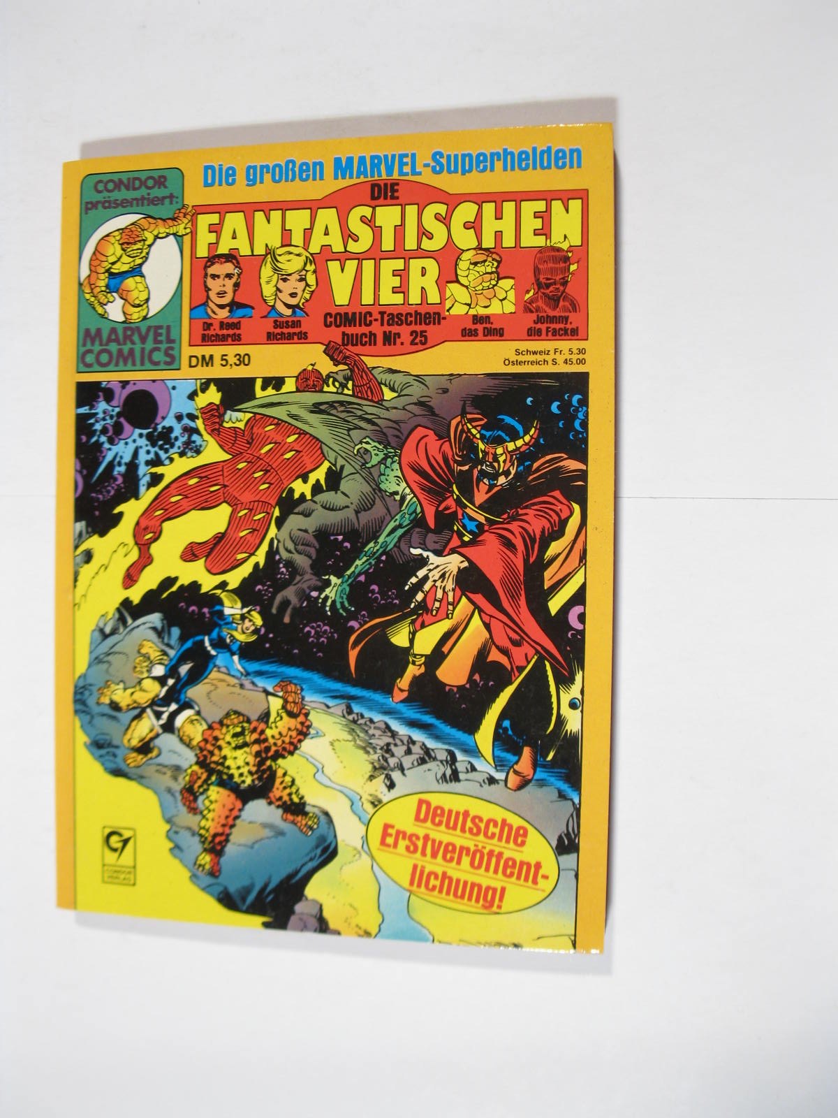 Fantastischen Vier Nr. 25 Marvel Condor Taschenbuch im Z(0-1/1). 111959 Fantastischen Vier Nr. 25 Marvel Condor Taschenbuch im Z(0-1/1). 111959